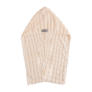 Bonnet de séchage pour cheveux Yohe en polaire corail épaissie, séchage rapide, usage domestique - Product Image 5