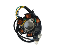 GY6 50cc-125cc Engine ATV Quad Pocke 6 Pole Coil 5 Wires Half-Wave Ignition Magneto Stator Motorcycle Electrical Systems