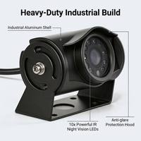Caméra extérieure AHD haute définition, étanche, vision nocturne, infrarouge montée sur véhicule, 10 LED IR, 25 ips, anti-buée, Xiyue XY-FS780