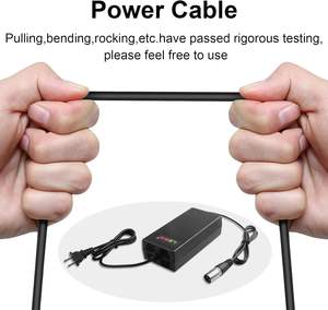 Cargador de batería para patinete eléctrico, cargador de batería de litio para silla de ruedas eléctrica, 29V, 24V, 2A, 3A, 4A, 5A - Product Image 6