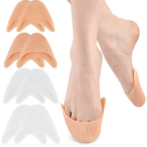 2027 NUEVO KJ 2 pares de protectores de punta de pie para ballet, almohadillas de gel de silicona antideslizantes para pies, cubiertas protectoras para los pies - Product Image 2
