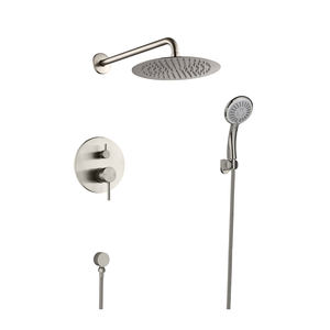 CUPC – système <span class=keywords><strong>de</strong></span> robinet mitigeur <span class=keywords><strong>de</strong></span> douche en laiton chromé, montage mural <span class=keywords><strong>de</strong></span> luxe pour salle <span class=keywords><strong>de</strong></span> bains, ensemble <span class=keywords><strong>de</strong></span> robinets <span class=keywords><strong>de</strong></span> <span class=keywords><strong>bain</strong></span> et <span class=keywords><strong>de</strong></span> douche - Product Image 2