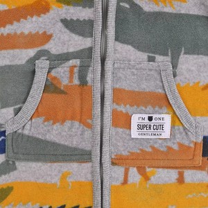 Personnalisation d'usine combinaison en laine hiver <span class=keywords><strong>polaire</strong></span> barboteuse pour nouveau-né vêtements de nuit fermeture éclair bébé pyjamas pour garçon ou fille - Product Image 5