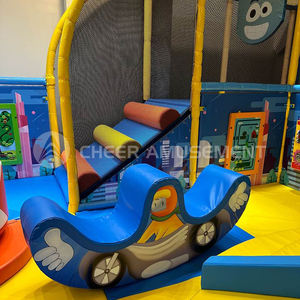 للتسلية يهتف معدات ملعب داخلي مجموعة اللعب الناعمة للأطفال ملاهي داخلية اللعب الأرض - Product Image 3