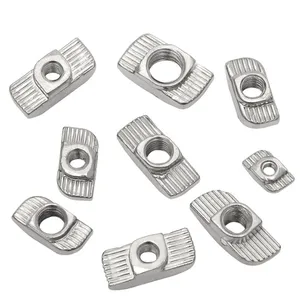 M4 M5 M6 M8 T nuts T hammer nuts for 2020 3030 4040 4545 series aluminum profile