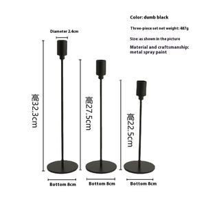 Iron Art Metal <strong>Tall</strong> Candlestick Holder for Weddings &amp; Home Craft Wholesale Butter Lamp Decoration Stylish Candle Jars &amp; <strong>Lanterns</strong> - Product Image 6