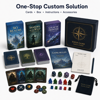 Fabricant de cartes de jeux de société personnalisées, jeu Oracle, impression offset couleur, prêt pour la vente au détail