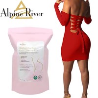 Teh Herbal Alami OEM/ODM untuk Meningkatkan Bokong Wanita, Teh Pembesar Bokong dan Pinggul