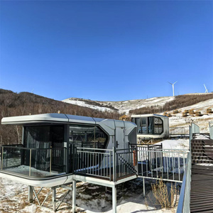 Capsule préfabriquée moderne de camping de conception luxueuse de maisons Capsule House Space Capsule - Product Image 5