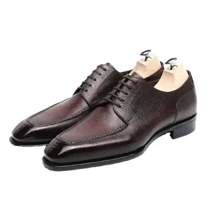 High Quality Handmade Italian Men Derby Shoes