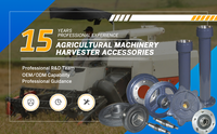 El último tractor de caja de cambios de 45hp Rotovator Power Tiller Cultivator para granjas para implementaciones agrícolas