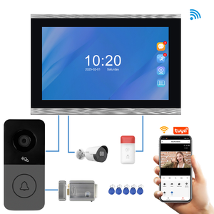 2025 Latest WiFi Doorbell Camera With 10 Inch Screen <strong>Video</strong> Door Phone Unlock 4-Wire AHD Tuya Smart Doorbell <strong>Video</strong> <strong>Intercom</strong> - Product Image 1