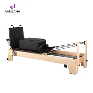 Custom Body Reformer Pilates Machine White Maple Pilates Core Bed For Yoga Training Pilates Equipment