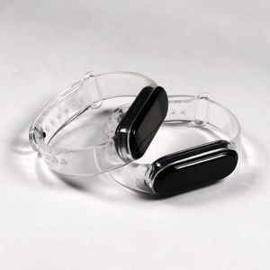 LAIHE Correa de <span class=keywords><strong>Reloj</strong></span> de Silicona de Goma Suave y Transparente, Correa Impermeable para <span class=keywords><strong>Reloj</strong></span> Inteligente <span class=keywords><strong>Mi</strong></span>, Accesorios - Product Image 6