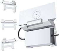 Support mural tout-en-un pour routeur Starlink Gen3 avec alimentation et supports de fixation en ABS pour kit satellite