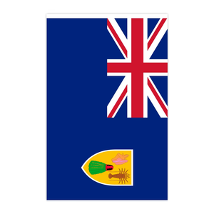 Produttore all'ingrosso delle isole Turks e Caicos Flag Bunting con le dimensioni personalizzate e il modello per le decorazioni - Product Image 2