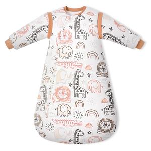 Saco de Dormir Grueso de Algodón para Invierno, Pijama de Manga Larga para Niños y Niñas de 6 a 24 Meses - Product Image 6
