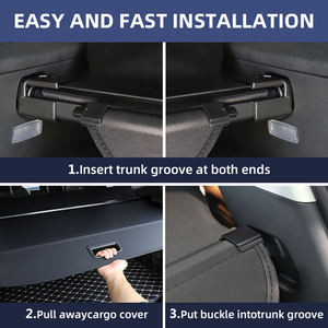 Cache-bagages rétractable pour Benz <span class=keywords><strong>ML</strong></span> <span class=keywords><strong>W164</strong></span> 2006-2011 Accessoires intérieurs de voiture à succès - Product Image 4