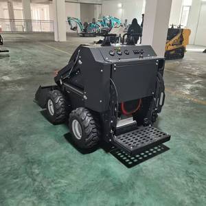 New Mini Garden Skid Steer Loader with EPA Engine Front Loader Crawler 2-4 Ton Rated Load Bucket Attachment <b>Small</b> <b>sliding</b> mixer - Product Image 6