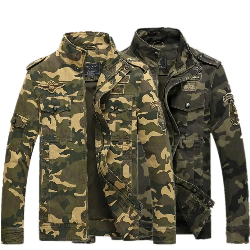 Liu Ming Nieuwste Stijl Casual Winter Winddicht Camouflage Outdoor Jas Voor Mannen