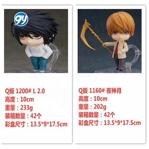 Versione Q Nendoroided Death Note Light Yagami mobili cambio volto bambola modello <span class=keywords><strong>Anime</strong></span> da collezione 1160L 1200 <span class=keywords><strong>20</strong></span> - Product Image 4
