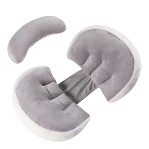 <span class=keywords><strong>Coussin</strong></span> de maternité personnalisable en forme de U pour le soutien de la taille et du <span class=keywords><strong>ventre</strong></span>, idéal pour <span class=keywords><strong>dormir</strong></span> sur le côté pendant la <span class=keywords><strong>grossesse</strong></span>, en fibre de polyester - Product Image 5