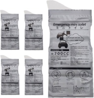Nouveau Design Portable extérieur urinoir sac 4 pièces 700ml Mini toilette WC 1mm voyage d'urgence jetable urinoir stockage Pack pour le Camping
