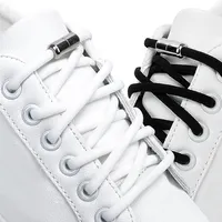 Customize Elastic Semicircle Shoe Laces, Sneakers Shoelace