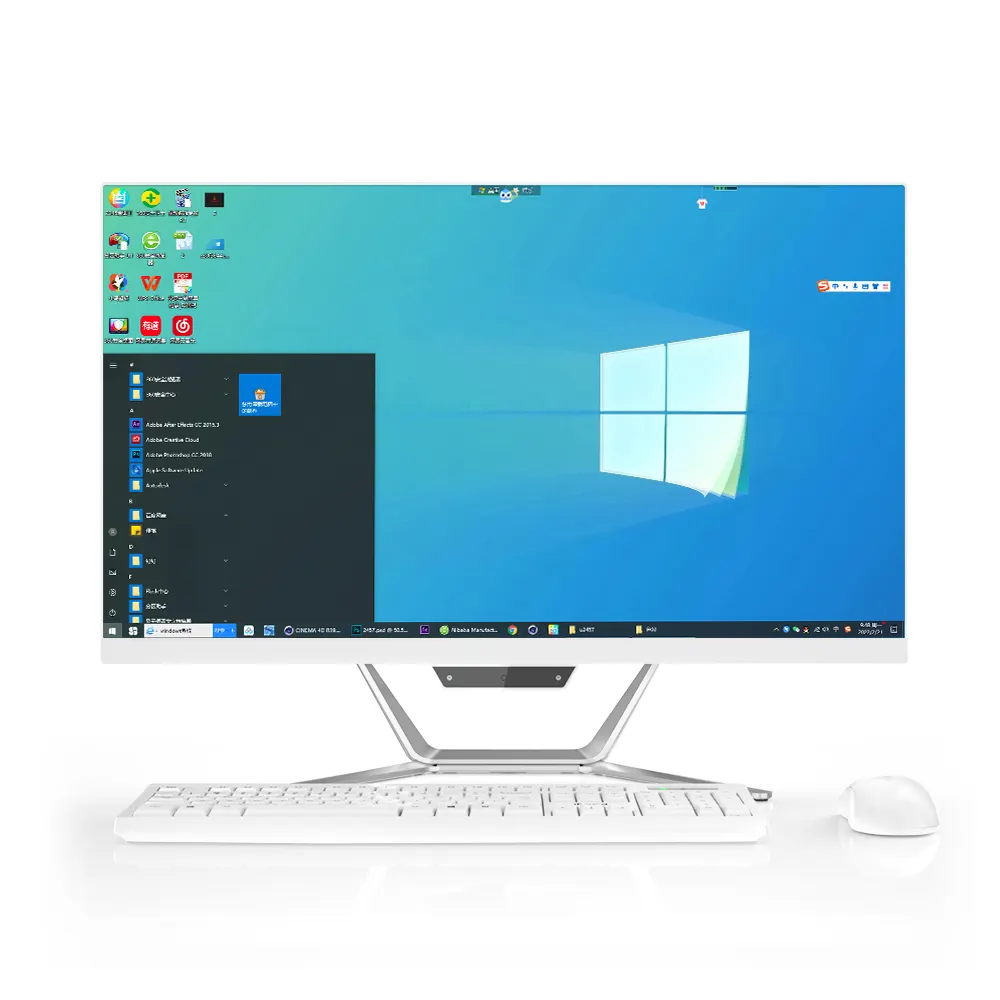 Computer All-in-one 23.6 23.8 27 32 pollici I3 I5 I7 Office School Pc tutto In uno