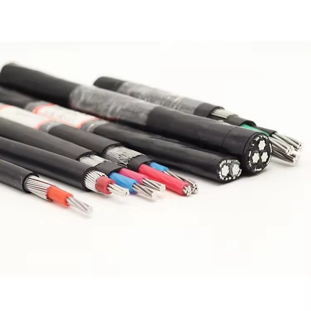 A8000 Series Aluminum Conductor Concentric Cable Electrodac Airdac 6AWG 4AWG 1 KV/0.6 KV XLPE/PVC/PE Insulation PVC/Rubber