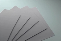 Plaque thermique en silicone OnTime WSD370 avec feuille de mica, haute température, haute conductivité, pour batteries au lithium, véhicules électriques, systèmes de stockage d'énergie (ESS), applications industrielles, découpe OEM