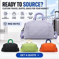 Sac de voyage léger personnalisé OEM avec poche étanche, bandoulière réglable et cinq couleurs pour marques et détaillants