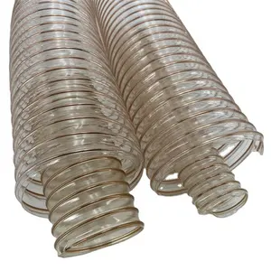 Ventilation Polyurethane Steel Wire Hose