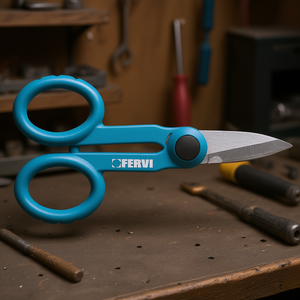 Ciseaux d'électricien Fervi en acier inoxydable, outils de coupe de précision - Product Image 3