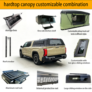 หลังคาเหล็ก/อลูมิเนียมแบบแข็งสำหรับรถกระบะ 4x4 สำหรับ <span class=keywords><strong>Ford</strong></span> <span class=keywords><strong>Ranger</strong></span> Wildtrak F150 Tacoma Hilux Chevy Silverado 1500 - Product Image 5
