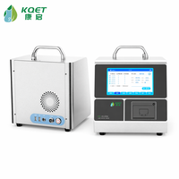 Compteur de particules portable de bureau KQ-4128A 28,3 L conforme GMP avec fonction de traçabilité des données