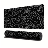 Tapis de souris en caoutchouc naturel durable, écologique, imperméable, antidérapant et résistant à l'usure pour le jeu et le bureau, en stock