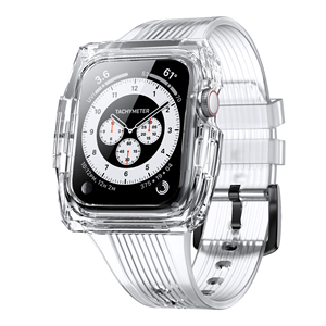 <span class=keywords><strong>Bracelet</strong></span> <span class=keywords><strong>Transparent</strong></span> avec boîtier pare-chocs souple antichoc TPU <span class=keywords><strong>Transparent</strong></span> pour <span class=keywords><strong>Apple</strong></span> <span class=keywords><strong>Watch</strong></span> 40mm 42mm 44mm Blet - Product Image 3