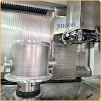 Centre d'usinage vertical CNC VTC1000, tour-fraiseuse combinée pour bride