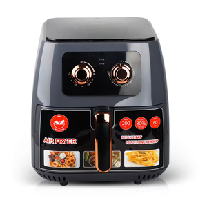 Friteuse à air 2000W Freidora De Aire avec capacité de 8L 360 °   Circulation d'air, contrôle de la température et chauffage rapide - Product Image 1