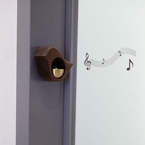 <span class=keywords><strong>Carillon</strong></span> magnétique en forme d'oiseau pour porte d'entrée avec cloche en laiton pour ouverture <span class=keywords><strong>de</strong></span> porte murale - Product Image 6