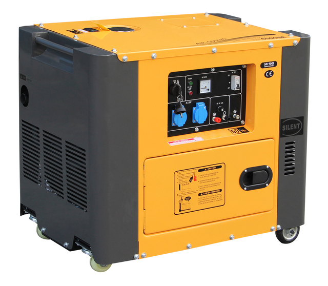6KW Home Use Portable Silent Remote Start diesel Generator for Sale