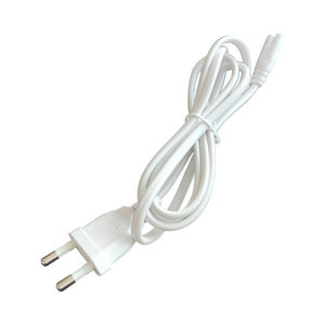 Cable de alimentación compatible con Corea 0,75-<span class=keywords><strong>2</strong></span>.5mm² <span class=keywords><strong>2</strong></span> pines redondos | PVC resistente al aceite 3-25FT 220V | Certificado KS C IEC 60227 - Product Image 3