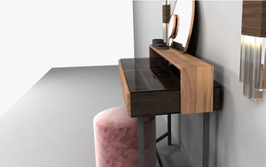 Chaises de salle à manger minimalistes pour la maison, rembourrées, en <span class=keywords><strong>fer</strong></span> <span class=keywords><strong>forgé</strong></span>, style moderne, tabourets en velours nordique pour hôtel - Product Image 4