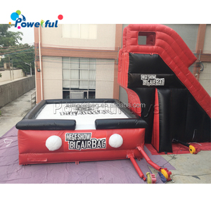 Airbag acrobático de caída libre con <span class=keywords><strong>torre</strong></span> inflable, plataforma de buceo alta, airbag plano de aterrizaje - Product Image 5