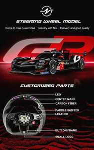 Volante de cuero completo para <span class=keywords><strong>Audi</strong></span> A3 A4 A5 <span class=keywords><strong>S3</strong></span> S4 S5 RS3 RS4 RS5 B8.5 <span class=keywords><strong>8P</strong></span> 8V B9 C7 A6 Fit <span class=keywords><strong>8P</strong></span> 8V B9 C7 A6 - Product Image 5