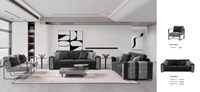 Chaises de loisirs Swallow Gird Canapé tufté de dossier de chaise simple de style simple moderne en tissu épais