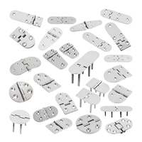 Accessoires pour bateaux, quincaillerie marine en acier inoxydable 316, charnière marine polie miroir, quincaillerie pour bateaux