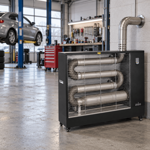 Chauffage industriel indépendant infrarouge lointain 16KW Chauffage diesel au kérosène infrarouge pour les maisons - Product Image 4