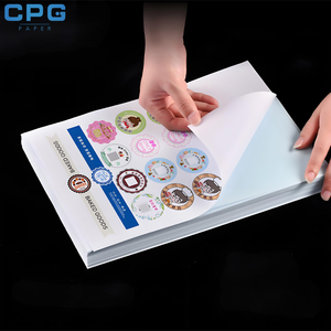 Papier autocollant kraft en vrac, feuilles A4 80 g/m², papier autocollant imprimable mat, rouleau de papier pour étiquettes d'épicerie - Product Image 4